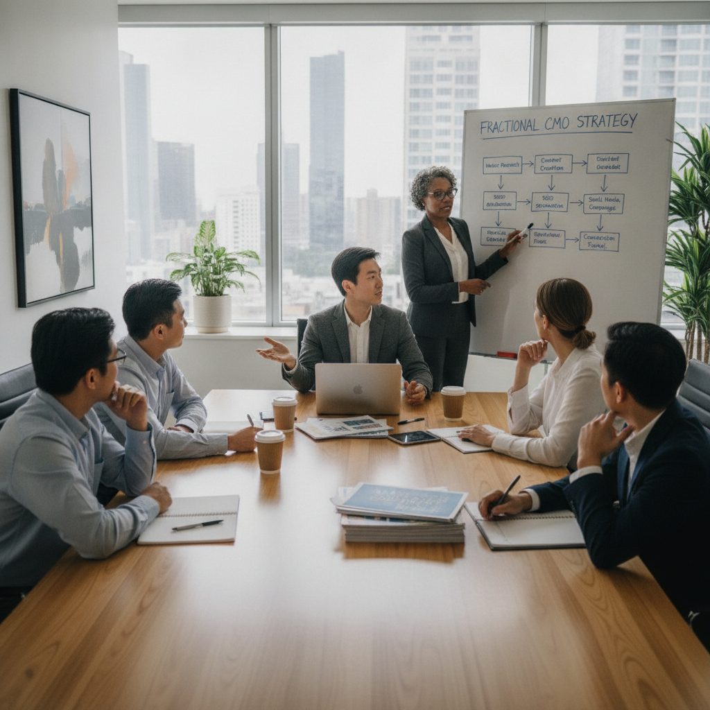 What Is a Fractional CMO and What Do They Handle