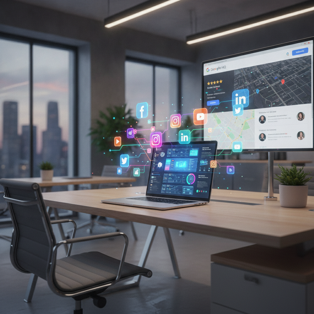 “Leveraging Social Media to Enhance Your Google Business Profile